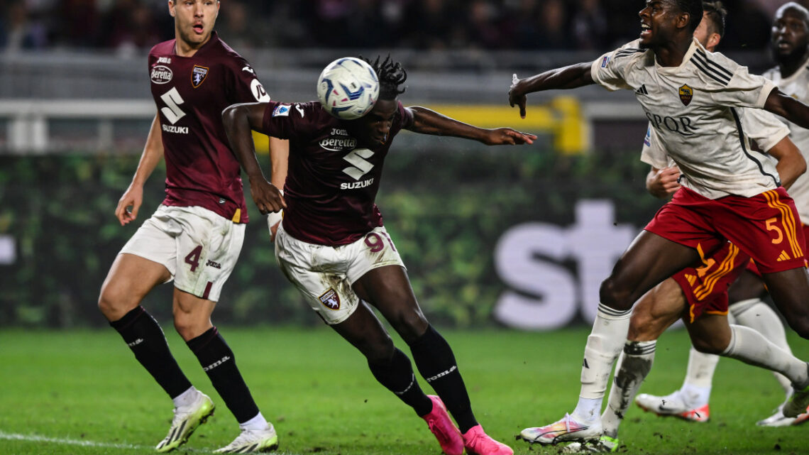 Zapata replica a Lukaku, finisce 1-1 Torino-Roma Zapata replica a Lukaku, finisce 1-1 Torino-Roma