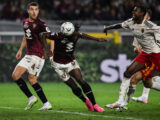 Zapata replica a Lukaku, finisce 1-1 Torino-Roma