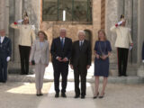 Mattarella a Siracusa incontra il presidente tedesco Steinmeier