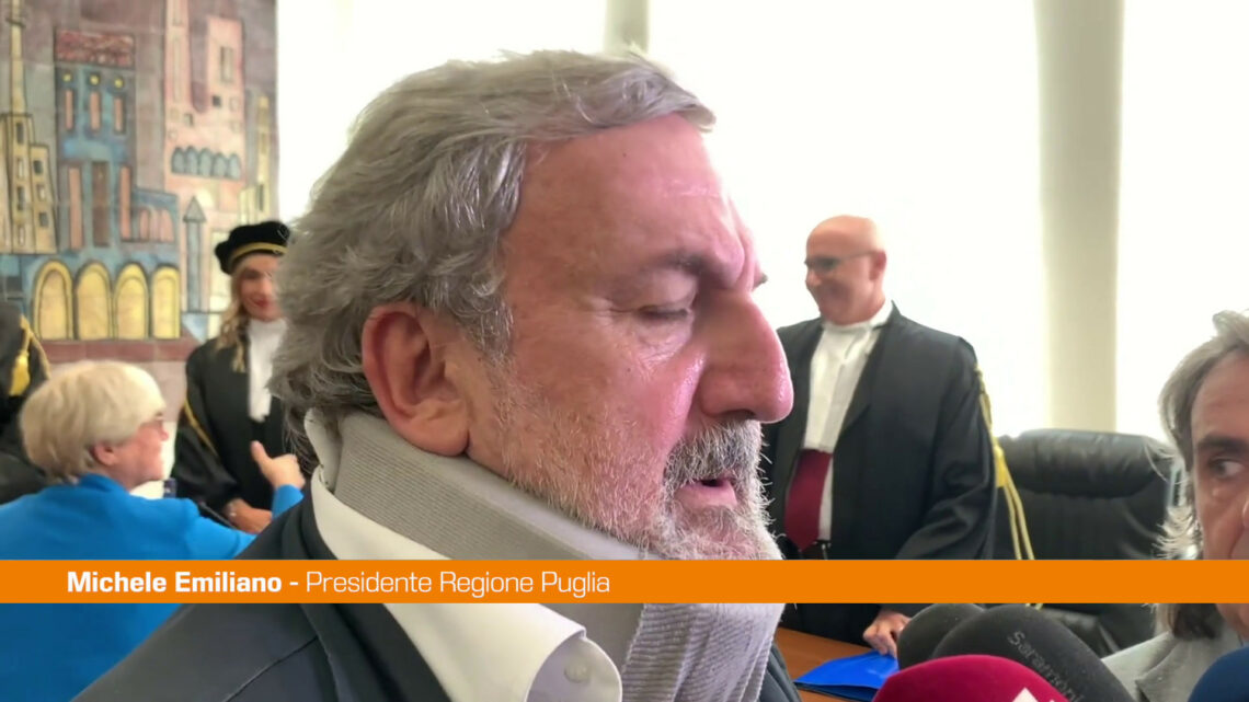 Corte dei Conti, Emiliano “La Regione Puglia è ben amministrata” Corte dei Conti, Emiliano “La Regione Puglia è ben amministrata”
