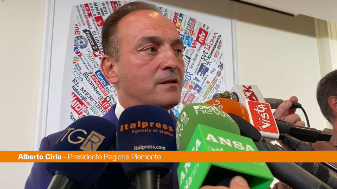 Cirio “Tragedia di Brandizzo è ferita che colpisce tutto il Piemonte” Cirio “Tragedia di Brandizzo è ferita che colpisce tutto il Piemonte”