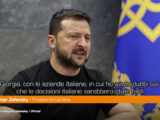 Zelensky “Mai avuto dubbi sul sostegno dell’Italia”