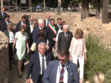 Mattarella e Steinmeier alla Villa Romana del Casale a Piazza Armerina