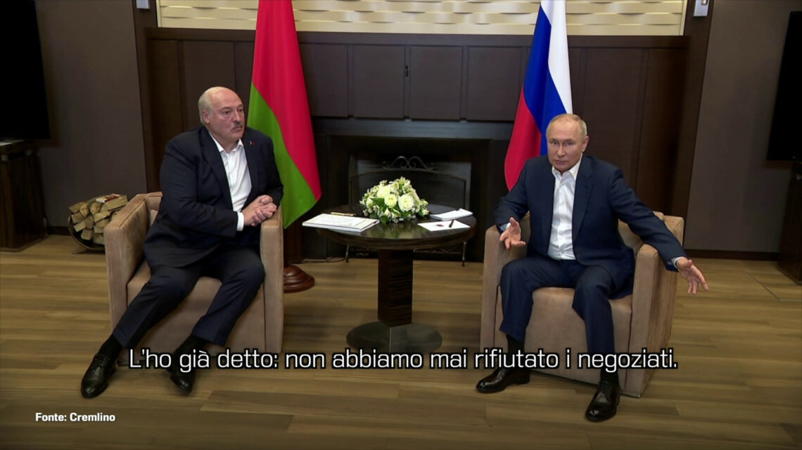 Ucraina, Putin “Non abbiamo mai rifiutato i negoziati” Ucraina, Putin “Non abbiamo mai rifiutato i negoziati”
