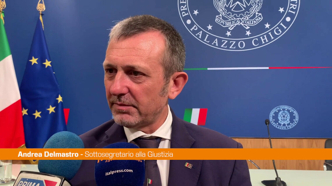 Polizia Penitenziaria, Andrea Delmastro “Protocolli risultato storico” Polizia Penitenziaria, Andrea Delmastro “Protocolli risultato storico”