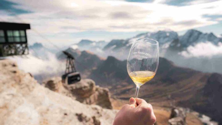 Al Sass Pordoi la più alta degustazione di vini al mondo