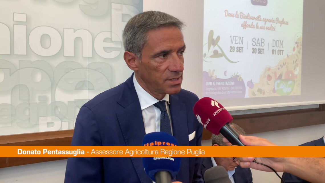 Festival della Biodiversità, Pentassuglia “Puglia pronta alle sfide” Festival della Biodiversità, Pentassuglia “Puglia pronta alle sfide”