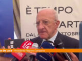 Migranti, De Luca “Cpr? Non abbiamo capito cosa vuole fare il governo”