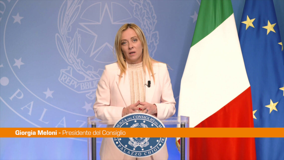 Mare, Meloni “Dal Governo strategia concreta” Mare, Meloni “Dal Governo strategia concreta”