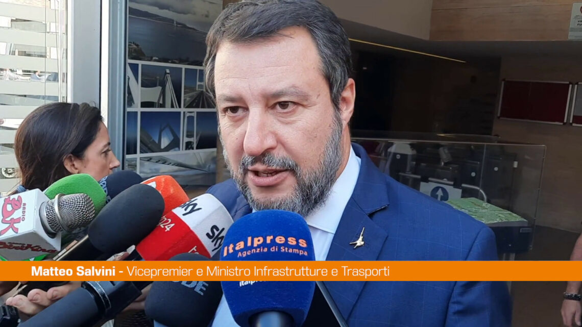 Ponte sullo Stretto, Salvini “Stiamo rispettando il cronoprogramma” Ponte sullo Stretto, Salvini “Stiamo rispettando il cronoprogramma”