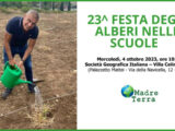 Madre Terra – Il 4 ottobre la Festa degli Alberi nelle Scuole