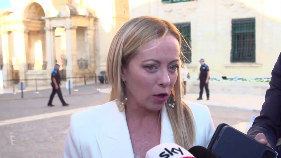 Meloni “In Europa non si entra illegalmente” Meloni “In Europa non si entra illegalmente”