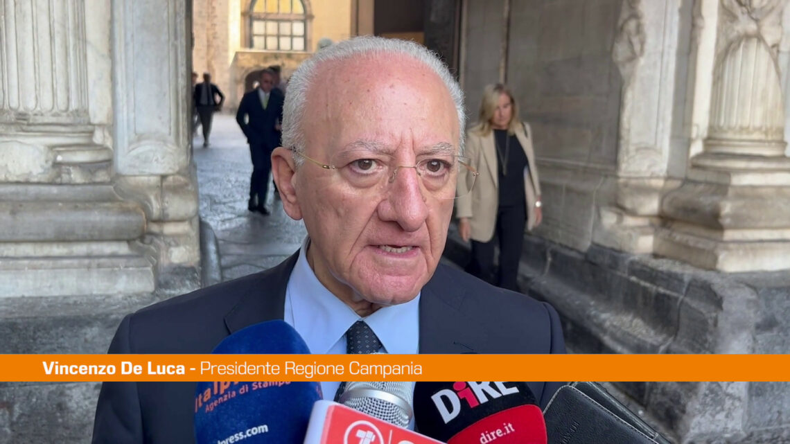 Campi Flegrei, De Luca “Sbloccare i fondi da dare ai comuni” Campi Flegrei, De Luca “Sbloccare i fondi da dare ai comuni”