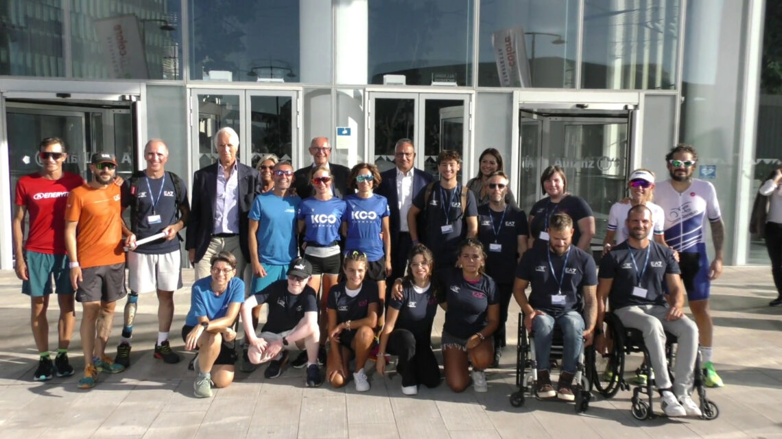 A Milano la staffetta paralimpica Obiettivo Tricolore A Milano la staffetta paralimpica Obiettivo Tricolore