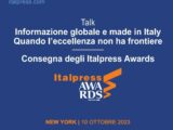 Da Palermo a New York. Italpress per i 35 anni approda nella Grande Mela