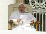 Papa Francesco “Rinnovo l’appello a liberare gli ostaggi a Gaza”