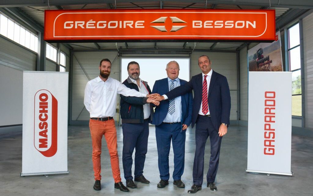 Lavorazione del terreno, partnership Maschio Gaspardo-Gregoire Besson Lavorazione del terreno, partnership Maschio Gaspardo-Gregoire Besson