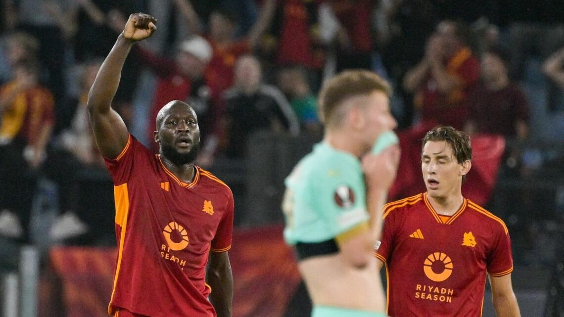 Roma-Slavia Praga 2-0, decidono Bove e Lukaku Roma-Slavia Praga 2-0, decidono Bove e Lukaku
