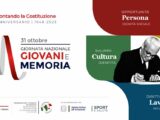 Il 31 ottobre a Roma la Giornata nazionale “Giovani e Memoria”