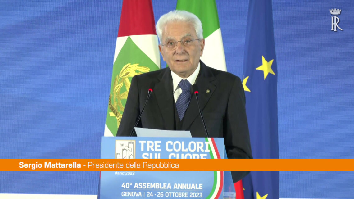 Mattarella ai sindaci “L’Italia conta su di voi” Mattarella ai sindaci “L’Italia conta su di voi”