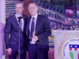 Il patron rossonero Cardinale premiato al gala Niaf “Forza Milan”