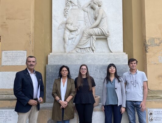 La tomba dei Rossini torna a nuovo splendore al Cimitero Monumentale della Certosa di Bologna