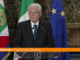 Mattarella “Germi dell’odio e del terrorismo aggrediscono la libertà”