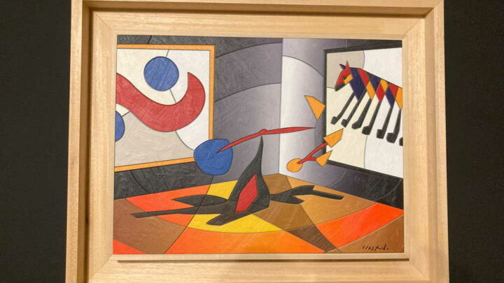 Ugo Nespolo, la sua arte eclettica e ironica in mostra a Foggia