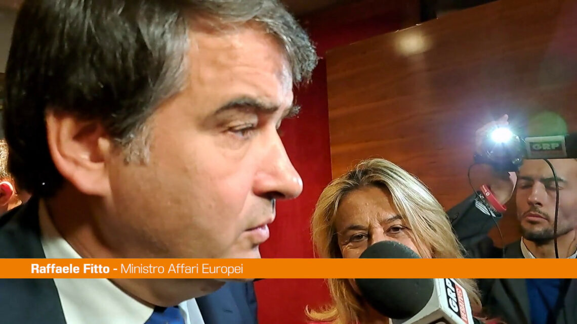 Fitto “Ottimismo e realismo sul Pnrr” Fitto “Ottimismo e realismo sul Pnrr”