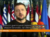Zelensky “La comunità internazionale sostenga Israele”
