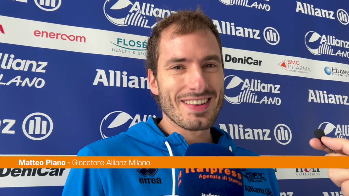 Allianz Milano, Piano “Ci aspetta stagione combattuta” Allianz Milano, Piano “Ci aspetta stagione combattuta”