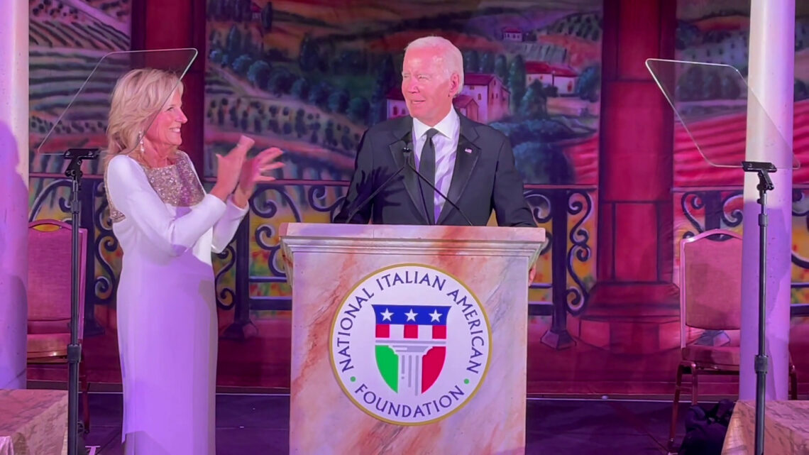 Gala Niaf, Biden a sorpresa alla celebrazione degli italo-americani Gala Niaf, Biden a sorpresa alla celebrazione degli italo-americani
