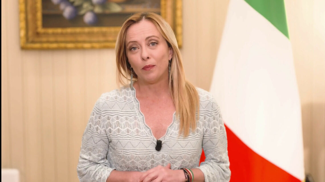 Fdi, Meloni “Mi spiace non essere a kermese,anch’io sono essere umano” Fdi, Meloni “Mi spiace non essere a kermese,anch’io sono essere umano”