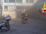 Genova, incendio in centro commerciale al Terminal Traghetti