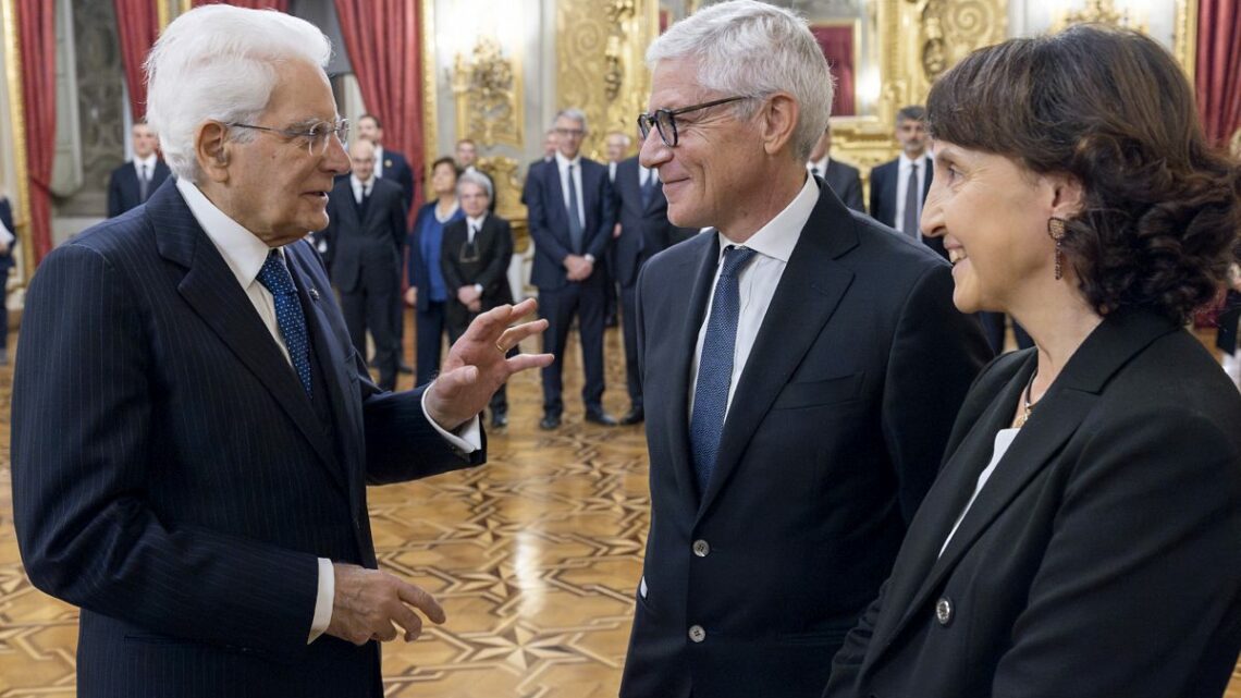 Consulta, Pitruzzella e Sciarrone Alibrandi giurano al Quirinale Consulta, Pitruzzella e Sciarrone Alibrandi giurano al Quirinale