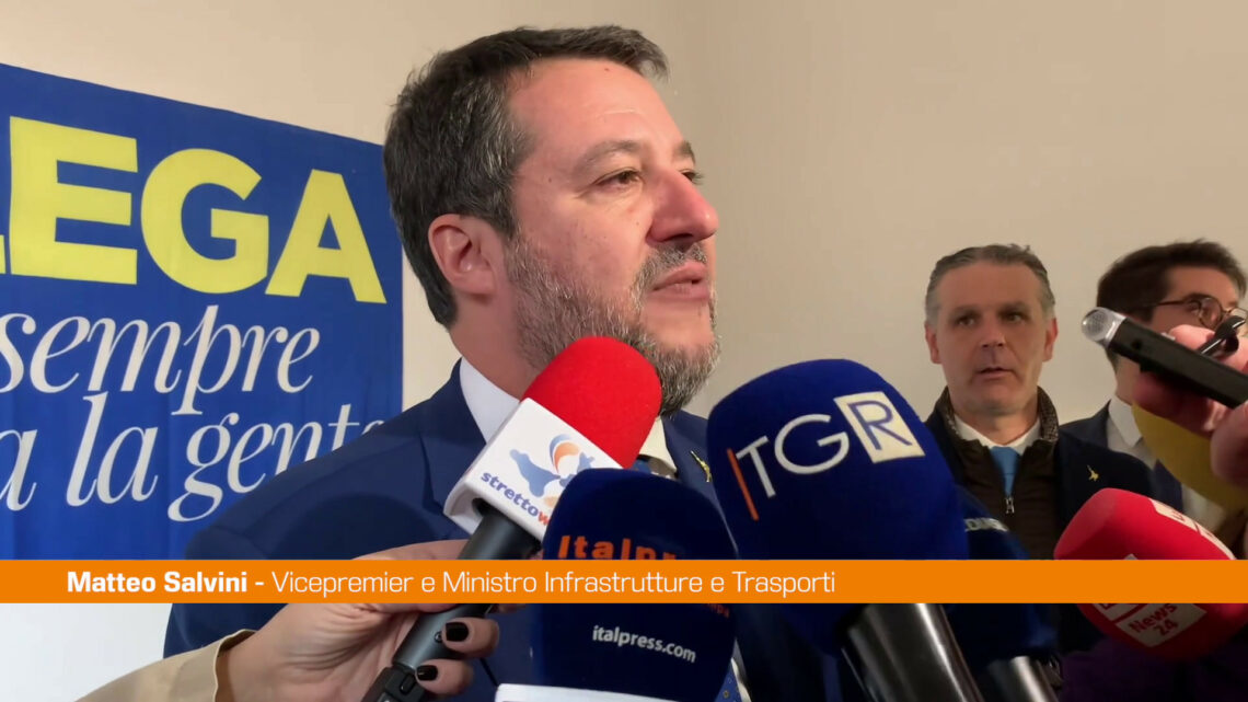 Calabria, Salvini “Dal governo investimenti senza precedenti” Calabria, Salvini “Dal governo investimenti senza precedenti”