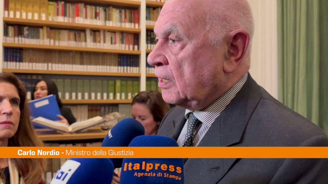 Nordio “Rendere giustizia italiana più simile a quella anglosassone” Nordio “Rendere giustizia italiana più simile a quella anglosassone”