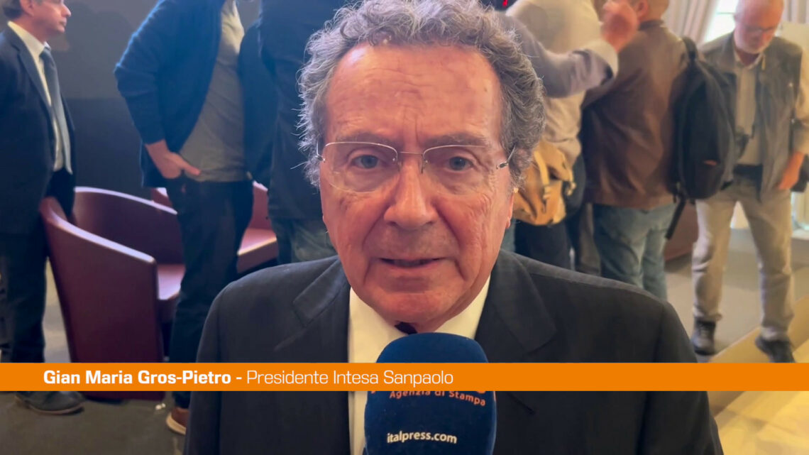 Gros-Pietro (Intesa Sanpaolo) “Servono obiettivi etici per l’economia” Gros-Pietro (Intesa Sanpaolo) “Servono obiettivi etici per l’economia”