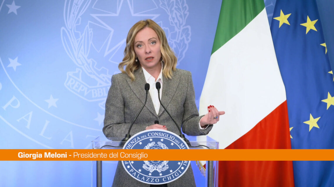 Meloni “Ridurre il divario tra Nord e Sud è una priorità” Meloni “Ridurre il divario tra Nord e Sud è una priorità”