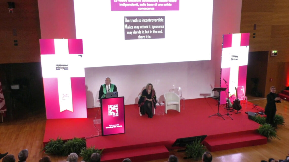 Al via il nuovo anno accademico di Milano-Bicocca Al via il nuovo anno accademico di Milano-Bicocca
