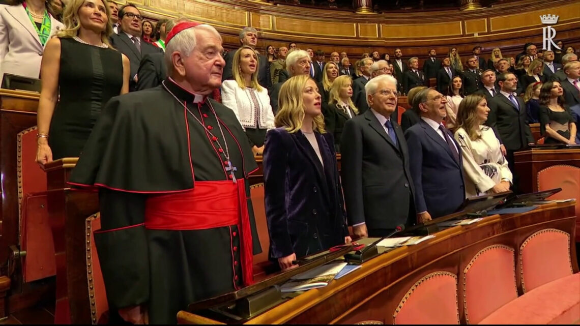Mattarella in Senato per il Concerto di Natale Mattarella in Senato per il Concerto di Natale