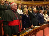 Mattarella in Senato per il Concerto di Natale
