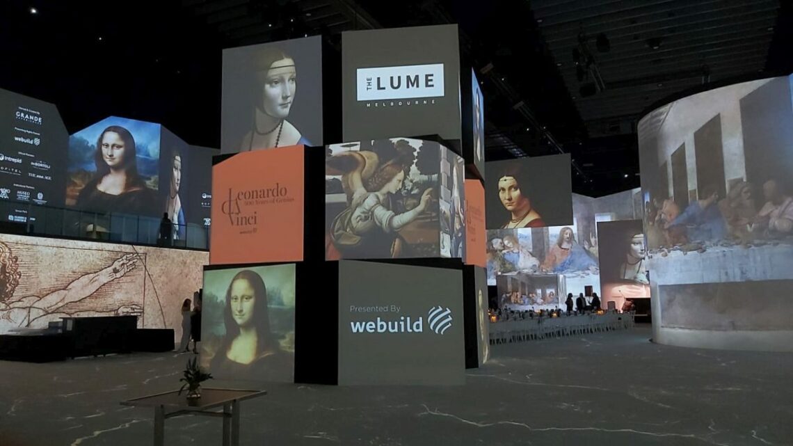 Webuild, a Melbourne anteprima per mostra immersiva su Leonardo da Vinci Webuild, a Melbourne anteprima per mostra immersiva su Leonardo da Vinci
