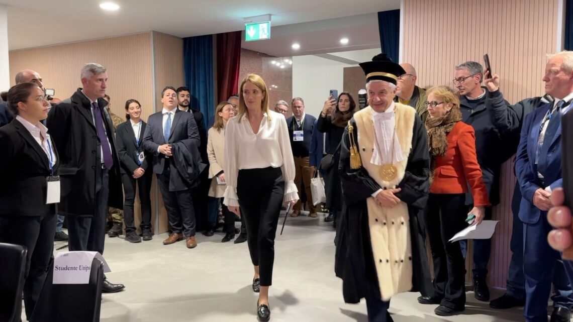 Metsola “Difendere gli interessi europei nel mondo globale” Metsola “Difendere gli interessi europei nel mondo globale”
