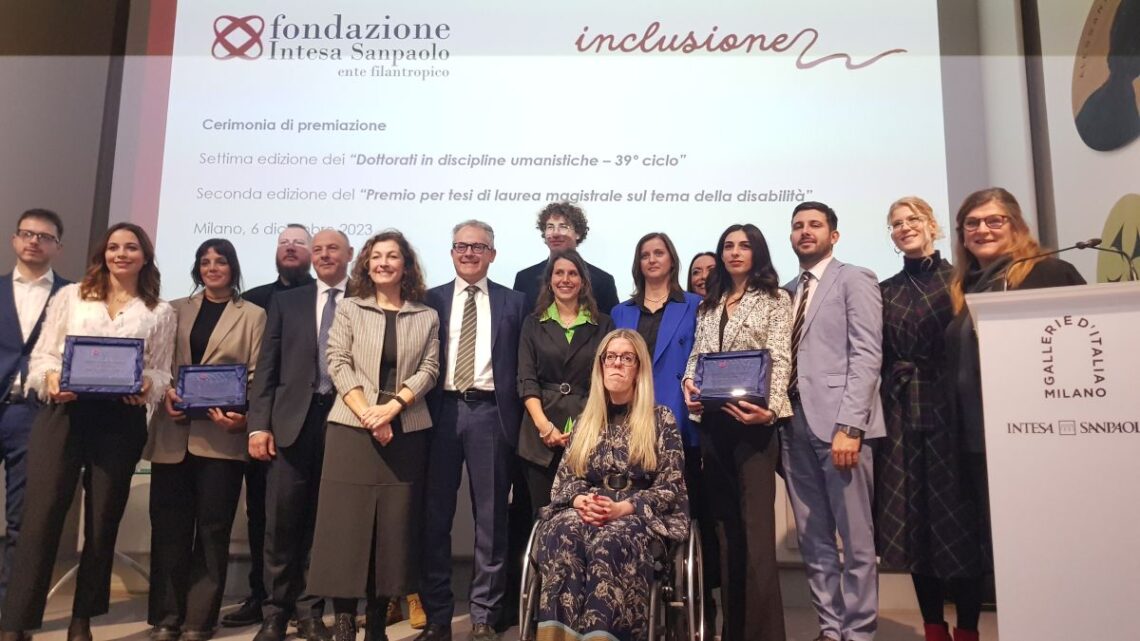 Fondazione Intesa Sanpaolo premia dottorati e tesi sull’inclusione Fondazione Intesa Sanpaolo premia dottorati e tesi sull’inclusione