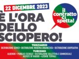 22 dicembre scioperano lavoratori del Terziario, Commercio e Turismo