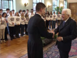 Mattarella incontra al Quirinale don Borghetto