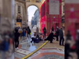 Milano, i lavori in Galleria diventano trappola… Tutti giù per terra