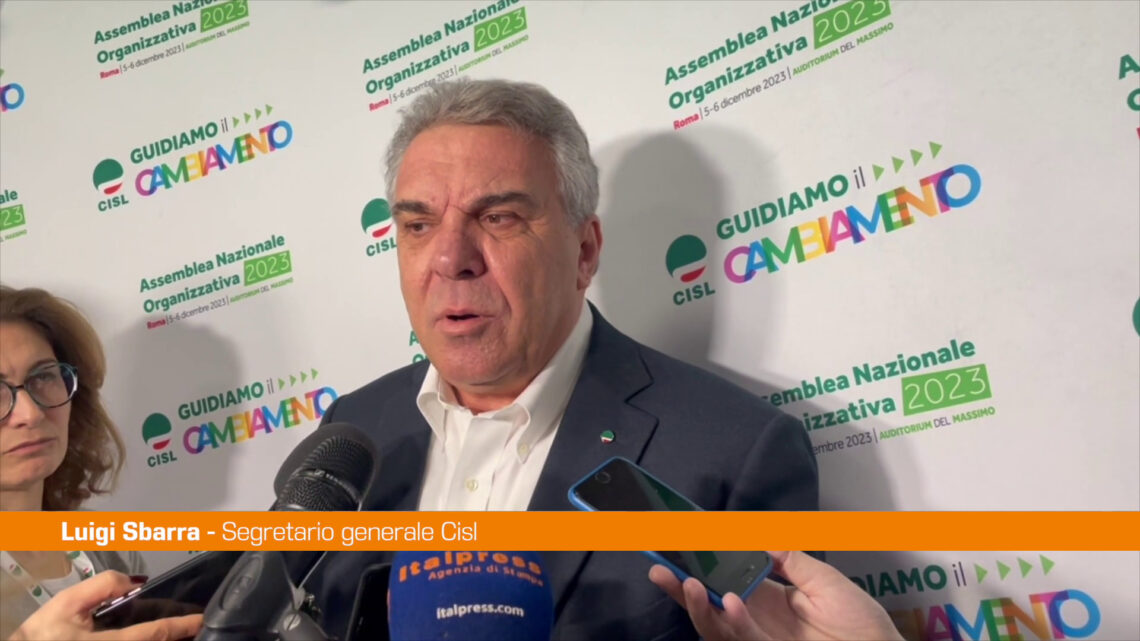 Sbarra “Sindacalista non vende sogni, fa i conti con la realtà” Sbarra “Sindacalista non vende sogni, fa i conti con la realtà”