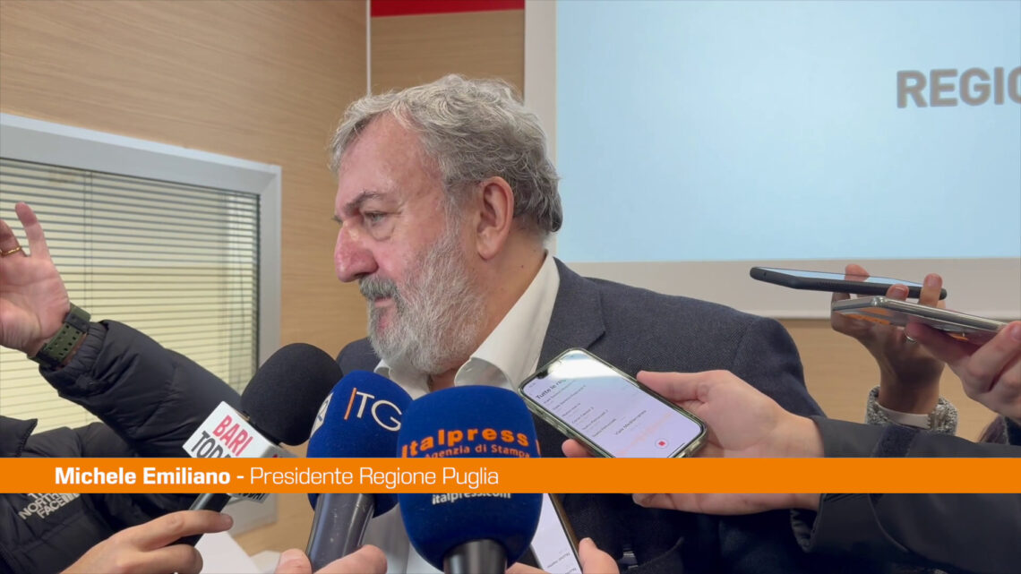 Emiliano “In Puglia funziona sistema di controllo sulla sanità” Emiliano “In Puglia funziona sistema di controllo sulla sanità”